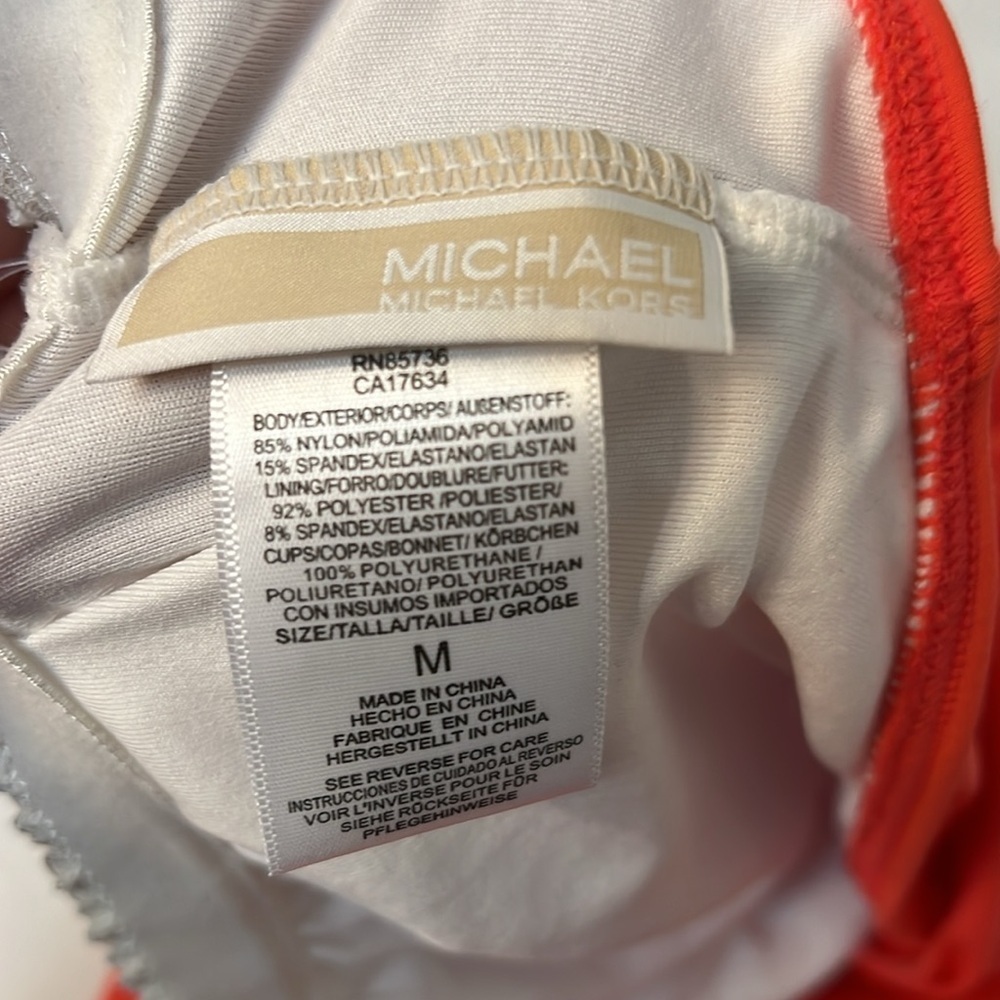 MICHAEL MICHAEL KORS SANGRIA SWIM DRESS / COVER-UP - Picture 10 of 15